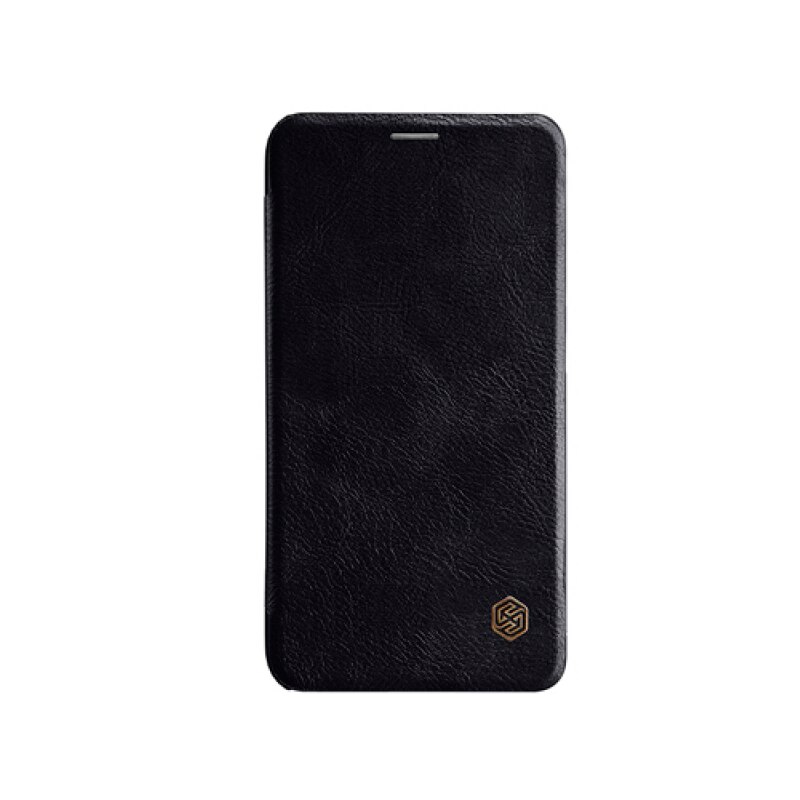 Husa Nillkin compatibil cu Samsung Galaxy J4, Qin Leather Case, Black