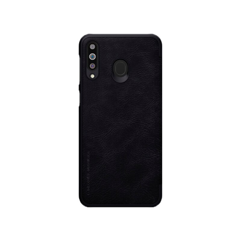 Husa Nillkin comaptibil cu Samsung Galaxy M30, Qin Leather Case, Black