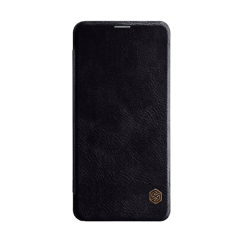 Husa Nillkin compatibil cu Huawei Honor Note 10, Qin Leather Case, Black