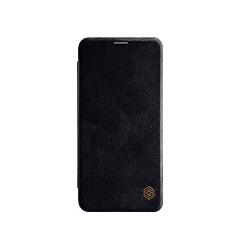 Husa Nillkin, LG V40 ThinQ compatibil cu Qin Leather Case, Black