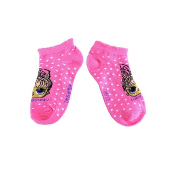 Sosete, Snow Bunny, roz cu buline Sosete, Snow Bunny, roz cu buline