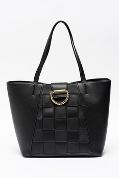 NINE WEST, Geanta shopper din piele ecologica Adler, Negru NINE WEST, Geanta shopper din piele ecologica Adler, Negru