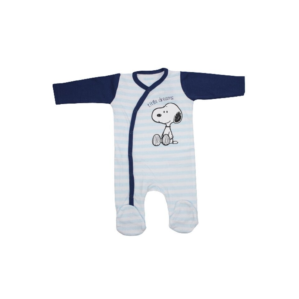 Salopeta bebe, Little dreams, albastra 68 cm