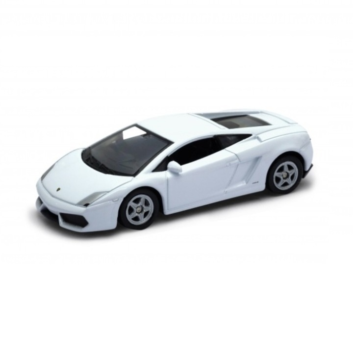 Количка WELLY NEX, Lamborghini, Gallardo, LP560-4, Колекционерска, метален модел, мащаб 1:64, Бял