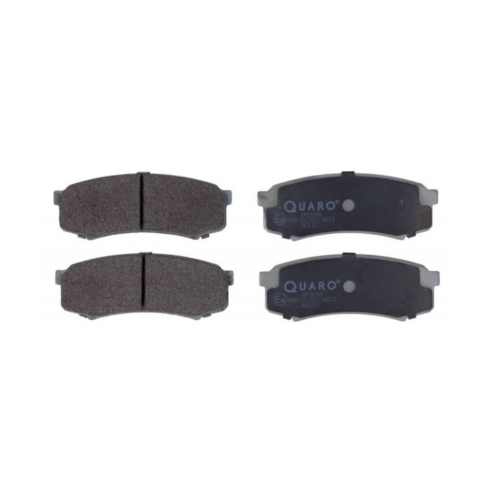 Set placute frana, frana disc Mitsubishi Pajero 4 (2006->)[V8_W, V9_W] QP0098