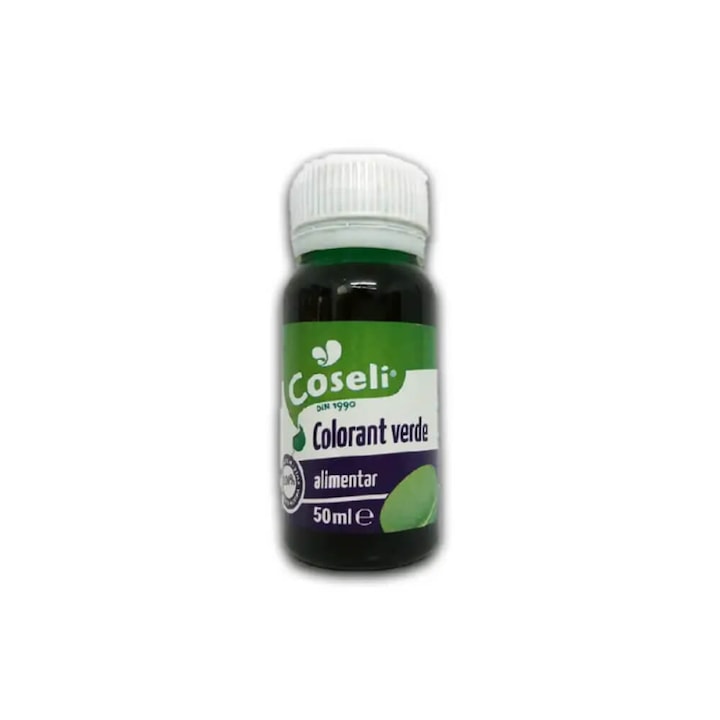 Colorant Alimentar Verde COSELI, 50ml