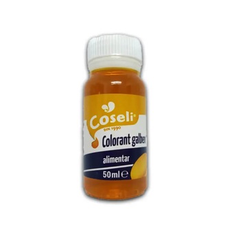 Colorant Alimentar Galben COSELI, 50ml Colorant Alimentar Galben COSELI, 50ml