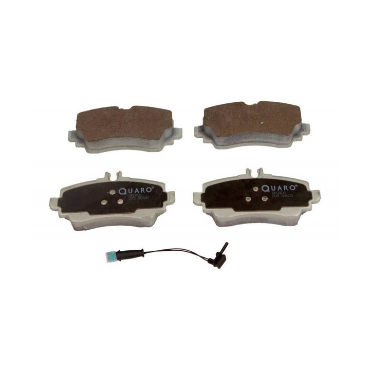 Fékbetét készlet, tárcsafék Mercedes Vaneo (2002-2005)[414] QP0428