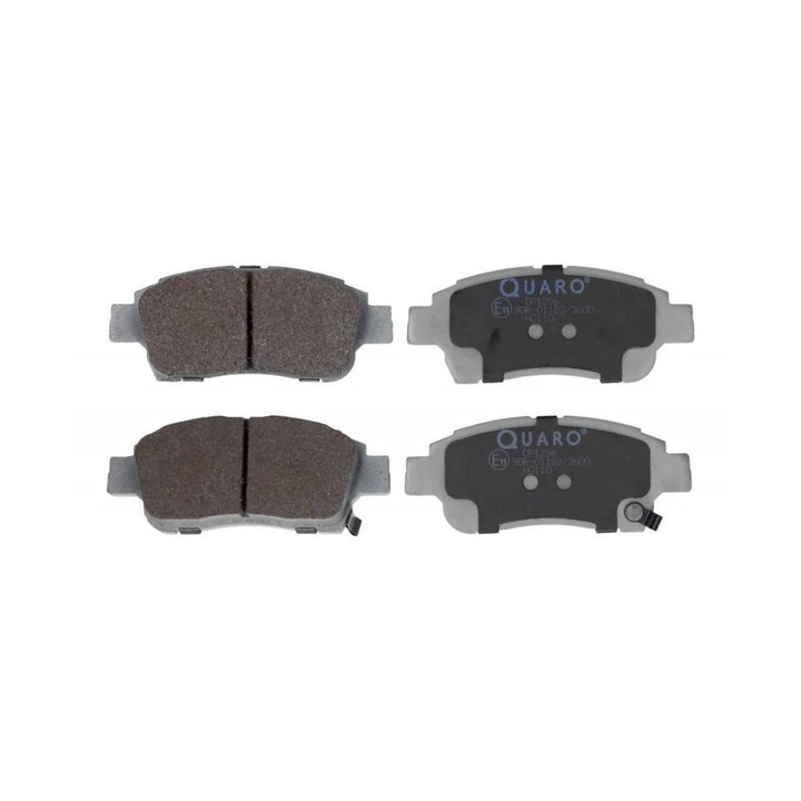 Fékbetét készlet, tárcsafék Toyota ECHO ferdehátú (1999-2005)[NCP13_, NCP12_] QP1296