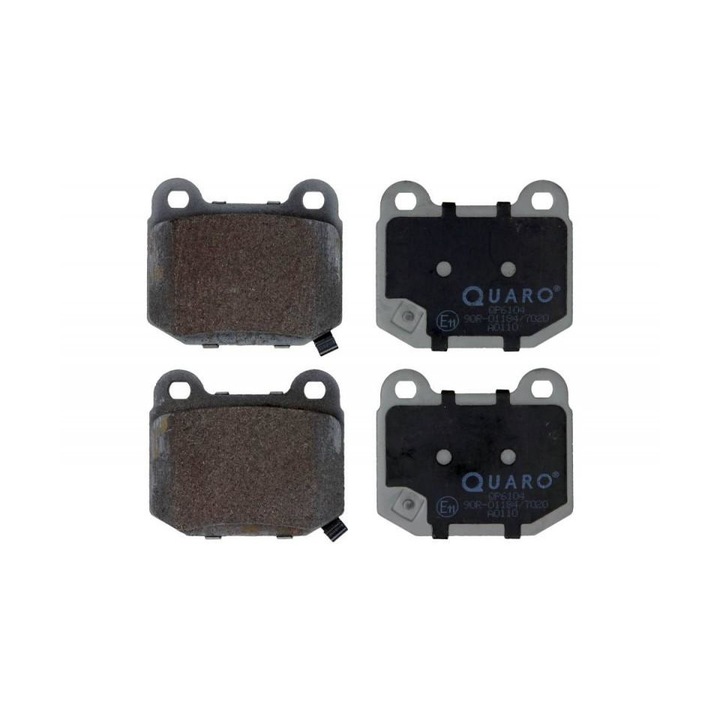 Fékbetét készlet, tárcsafék Subaru Impreza (2008->) [GR, GH, G3] QP6104