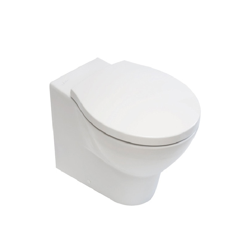 Vas WC stativ, Hatria, Nido, rectificat, alb