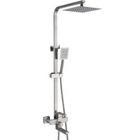 baterie dus sau cada  coloana baie zafit lux-30 otel inoxidabil cartus ceramic para dus mobila culoare nichel imagen 40_0_
0