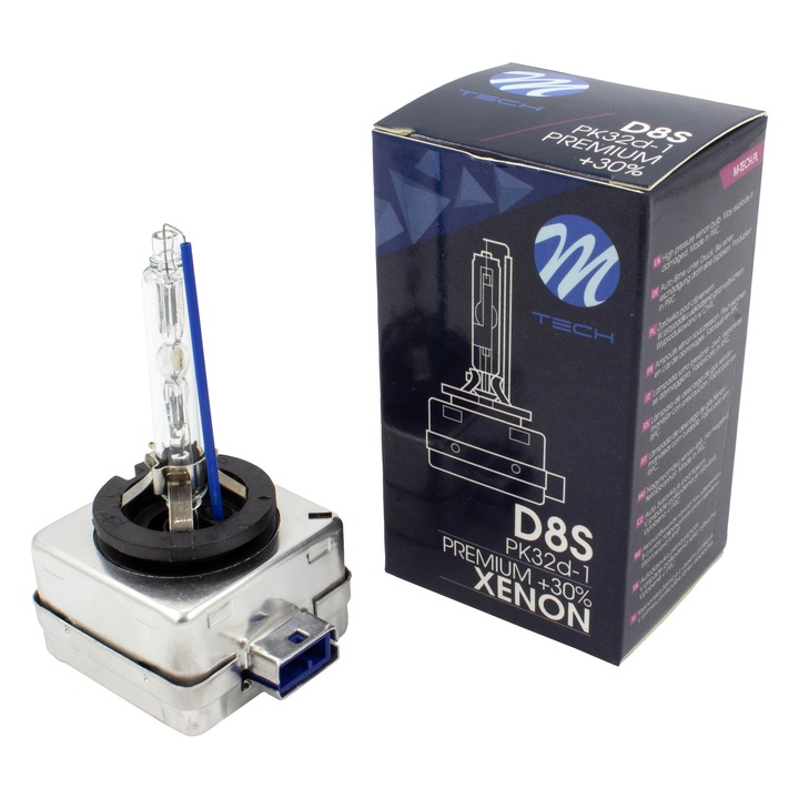 Ксенонова крушка, M-Tech D8S 4300K, 42V, 25W