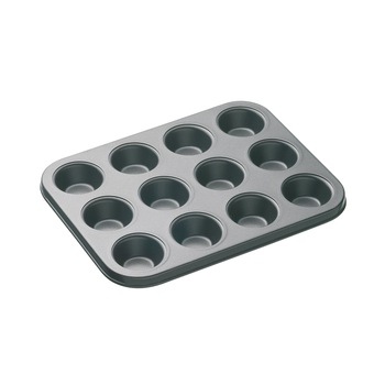 Tava 12 mini briose, 26 x 20 cm, otel carbon - Kitchen Craft Tava 12 mini briose, 26 x 20 cm, otel carbon - Kitchen Craft
