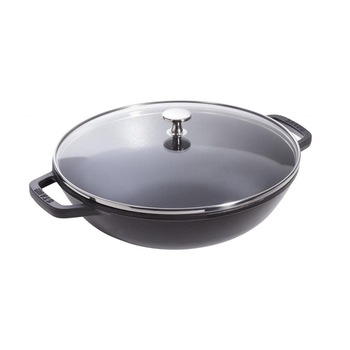 Wok 30 cm, Black - Staub Wok 30 cm, Black - Staub