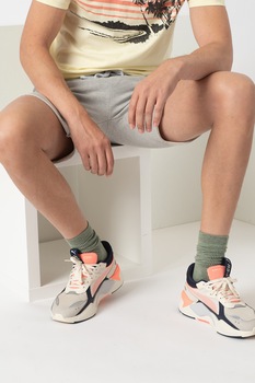 Haily's, Pantaloni scurti din jerseu cu snur, Gri deschis, XS Haily's, Pantaloni scurti din jerseu cu snur, Gri deschis, XS