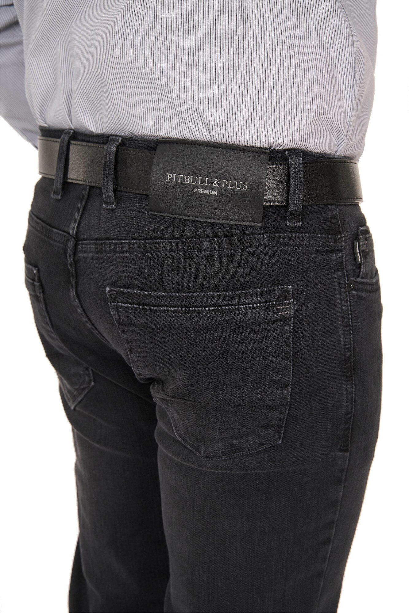 Blugi casual barbat, Pitbull, negru, 33 - eMAG.ro