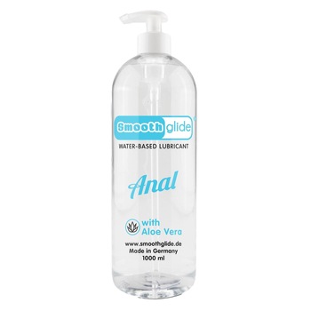 Lubrifiant, Smooth Glide™, Anal cu Aloe Vera, calmant, anti iritare, anti inflamator, 1000 ml Lubrifiant, Smooth Glide™, Anal cu Aloe Vera, calmant, anti iritare, anti inflamator, 1000 ml
