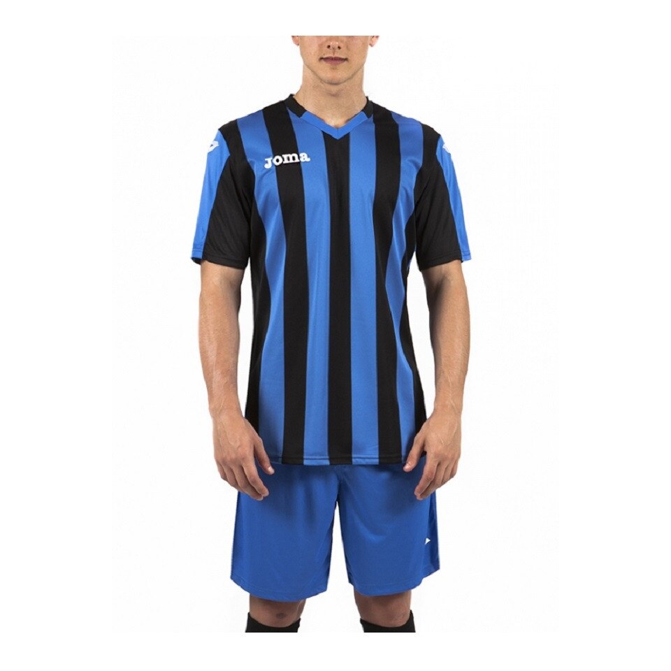 Tricou Copa, Joma, albastru/negru, 11-12 ani