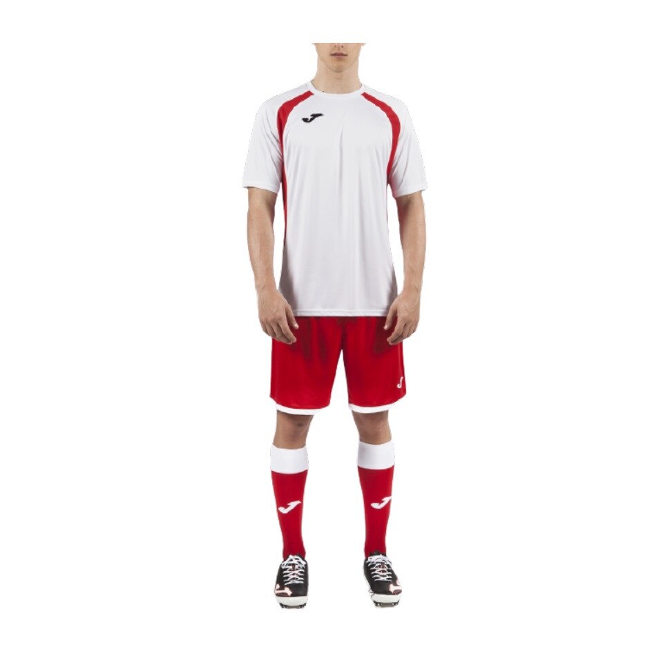 Tricou Champion III, Joma, alb/rosu, 8-10 ani