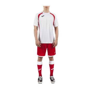 Tricou Champion III, Joma, alb/rosu, 8-10 ani Tricou Champion III, Joma, alb/rosu, 8-10 ani