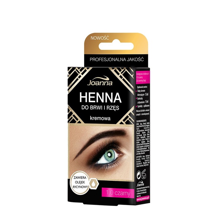 Vopsea de sprancene Professional, Pulbere Henna, Graphite, 1.1, Venita, 5gr + 5gr
