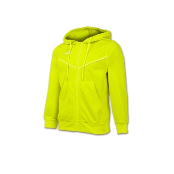 Bluza trening cu fermoar si gluga Combi Lisboa, Joma, galben fosforescent, L INTL Bluza trening cu fermoar si gluga Combi Lisboa, Joma, galben fosforescent, L INTL
