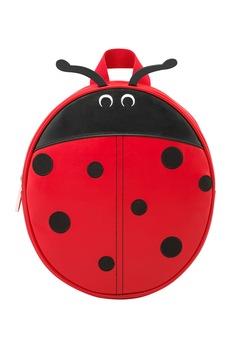 Cath Kidston, Geanta crossbody cu model cu gargarite, Rosu/Negru Cath Kidston, Geanta crossbody cu model cu gargarite, Rosu/Negru