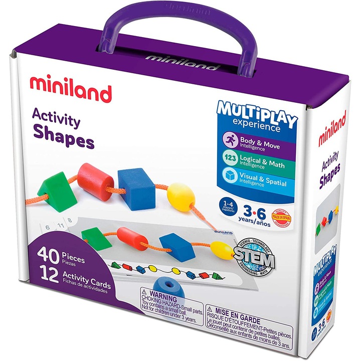 Oktatási tevékenységek - geometriai alakzatok Miniland