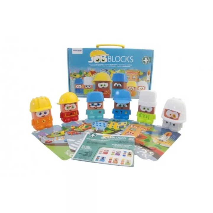 MINILAND Foglalkozások összerakó kocka