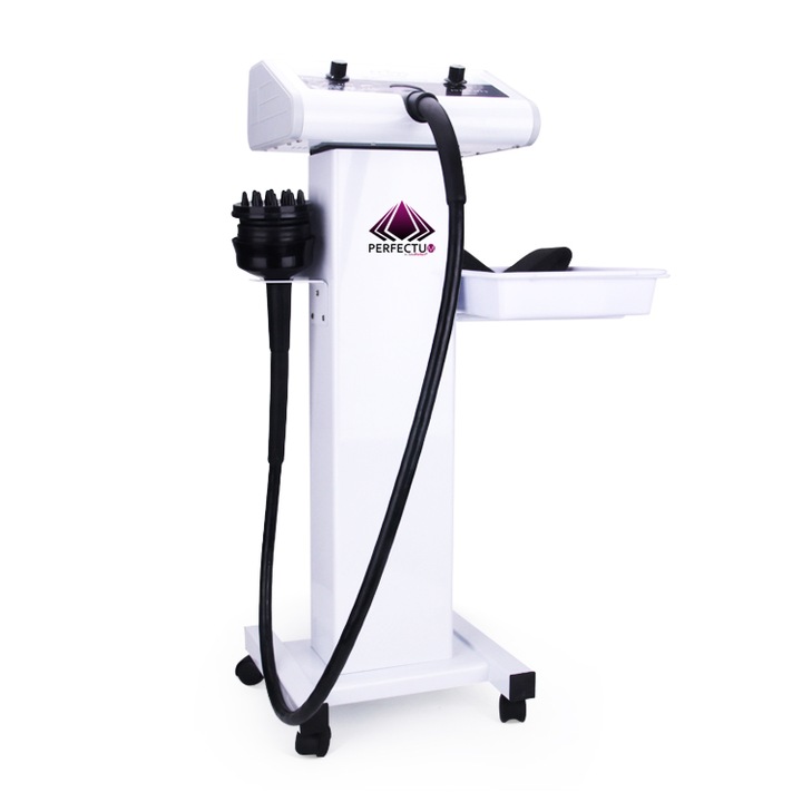Anti-Cellulit Device Vibromassage Professional Perfectum, gyors fogyás, cellulitisz eltávolítás, Vibro Motion AU868 Fehér-Fekete