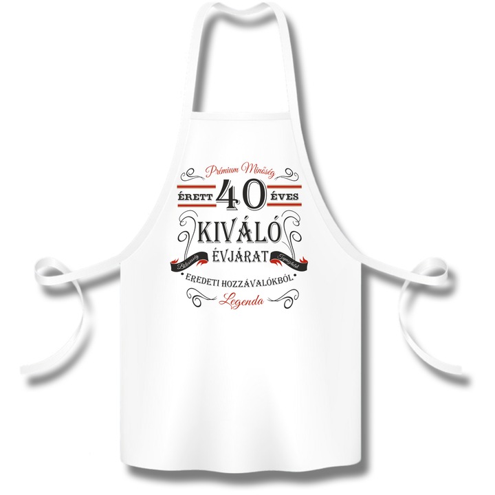 40 éves kiváló évjárat... kötény