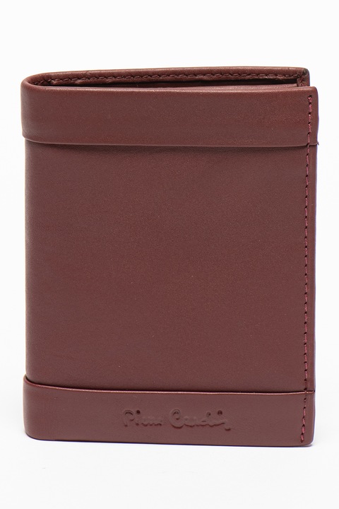 Pierre Cardin, Portofel din piele, Rosu Bordeaux