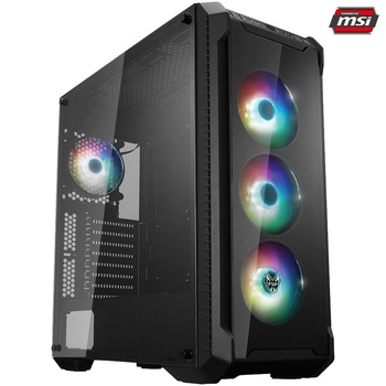 Sistem Desktop PC Gaming Serioux Powered by MSI cu procesor AMD Ryzen™ 5 5600X pana la 4.60GHz, 16GB DDR4, 1TB SSD, Radeon™ RX 6700 XT 12GB GDDR6, Microsoft Windows 10 Pro Sistem Desktop PC Gaming Serioux Powered by MSI cu procesor AMD Ryzen™ 5 5600X pana la 4.60GHz, 16GB DDR4, 1TB SSD, Radeon™ RX 6700 XT 12GB GDDR6, Microsoft Windows 10 Pro