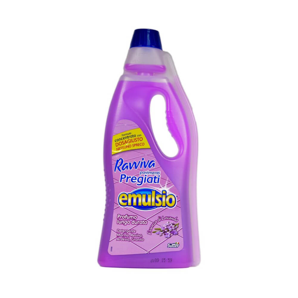 Detergent pentru Pardoseli Sutter Emulsio Ravviva, 750 ml, Parfum de Lavanda