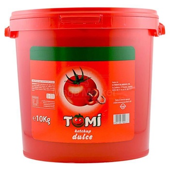 Ketchup Dulce Tomi, 10 Kg Ketchup Dulce Tomi, 10 Kg