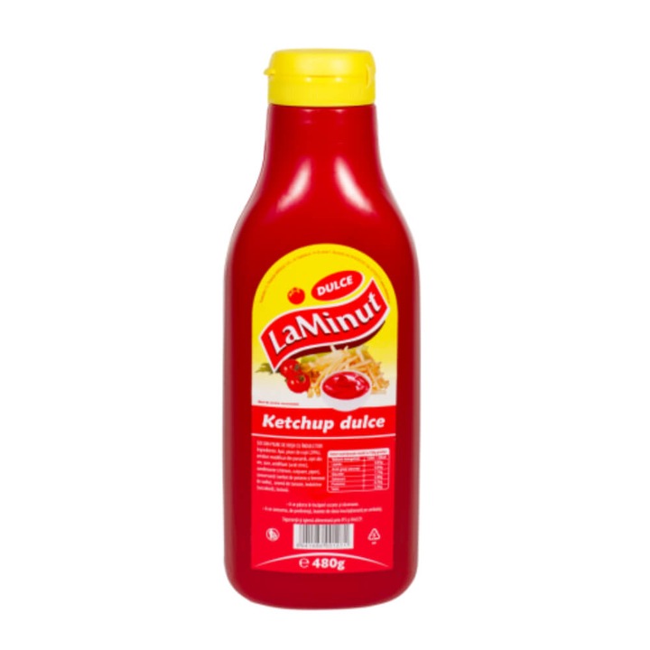 Fűszeres Ketchup La Minut, 480g, 6 db/Szett