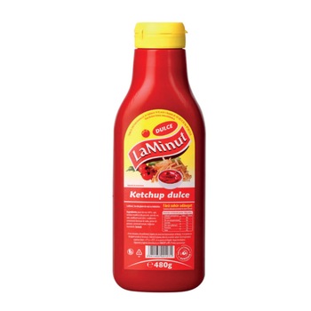 Ketchup Dulce La Minut, 480g Ketchup Dulce La Minut, 480g