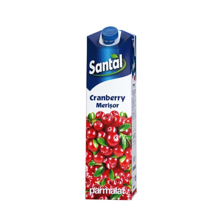 Сок от червена боровинка 15%, Сантал, 1л