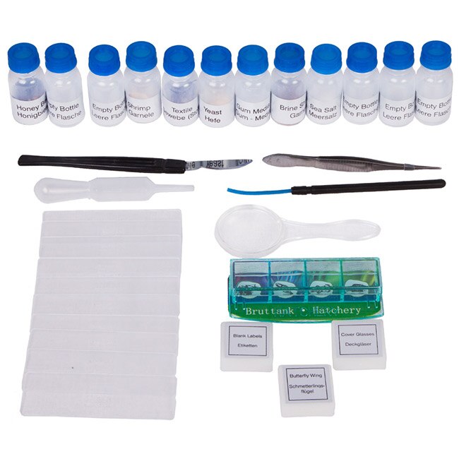 Set Bresser Junior, experimente pentru microscop , 6 ani +