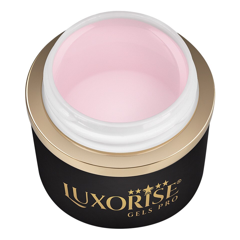 Gel UV Contructie Unghii RevoFlex LUXORISE 15ml, Baby Pink