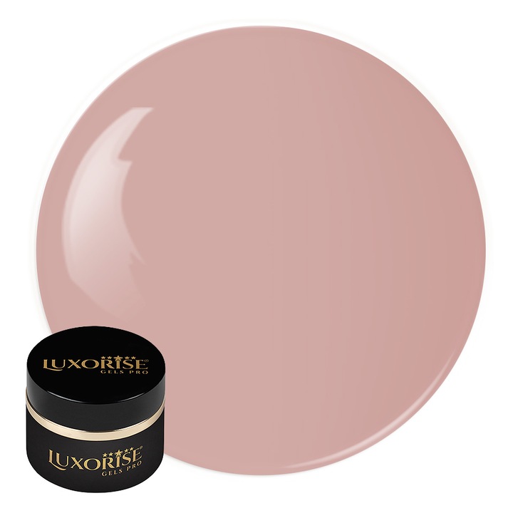 Gel UV Constructie Unghii RevoFlex LUXORISE, Cover Nude - Light 30ml