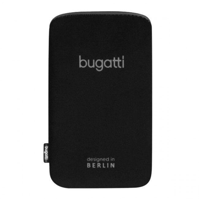 Husa universala textil, 129 x 70mm, compatibil cu Iphone 5, Sony Xpertia P, Bugatti