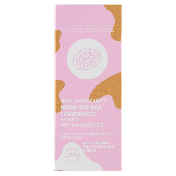 Crema de maini cu absorbtie rapida, Body Boom, 50ml