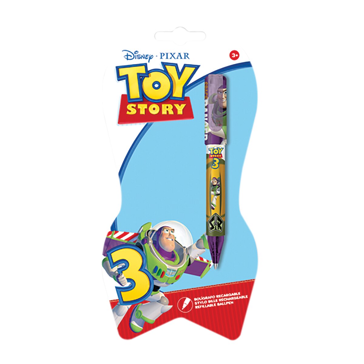 Pix cu mecanism Inoxcrom Toy Story corp plastic colorat bl