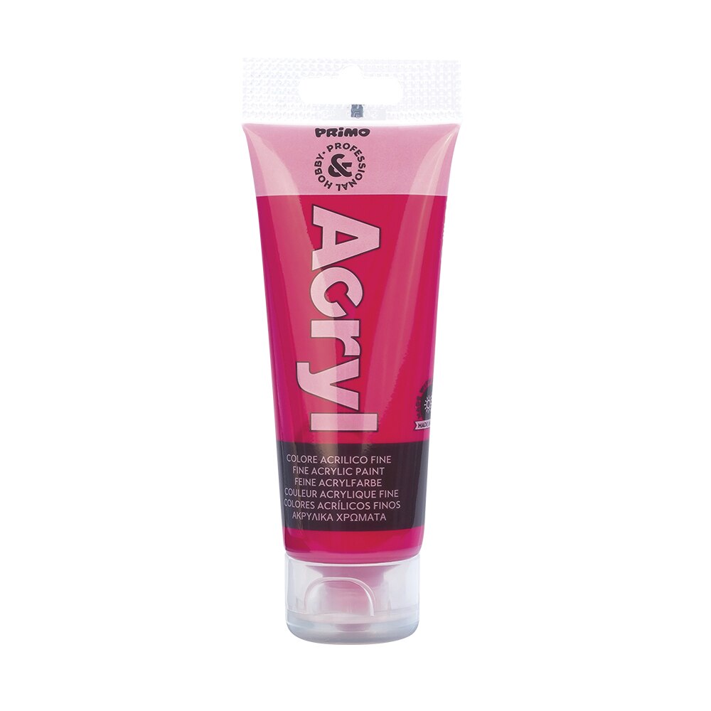 Tempera acrilica 75 ml rosu carmin