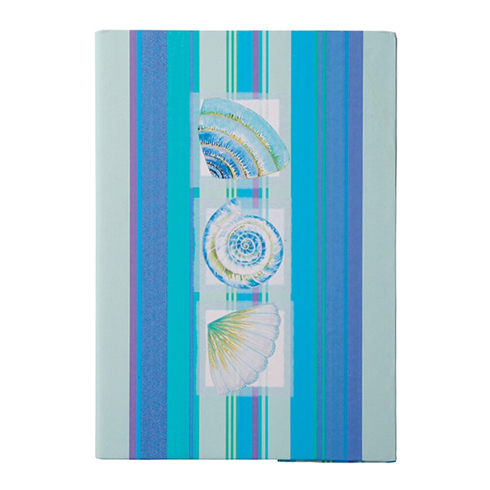 Set 10 coli si 10 plicuri printate cu tema Flori, multicolor