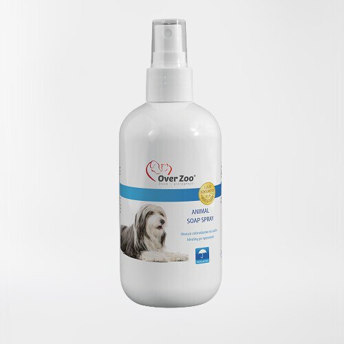 Спрей за почистване на кожата и козината на кучета Over Zoo Animal Soap ...