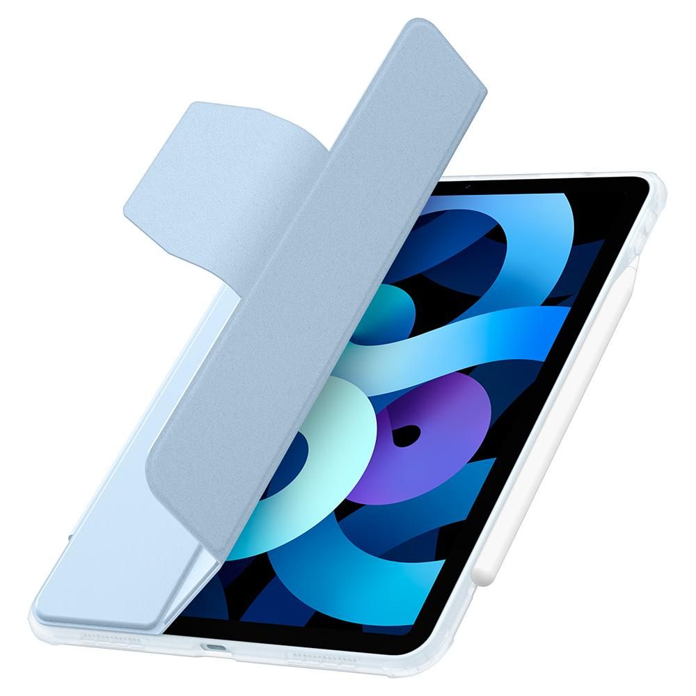 Husa Premium Spigen Ultra Hybrid Pro Compatibila Cu Apple Ipad Air 4 2020, Albastru Deschis