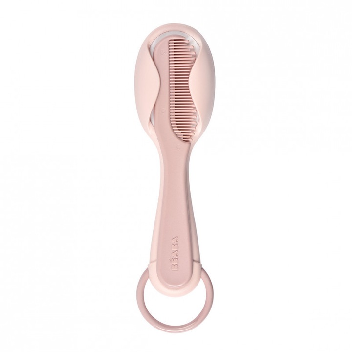 Beaba Old Pink Kefe és fésű készlet